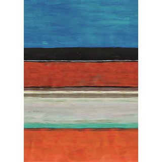DG4TER1022-260 Tapeten Masureel Khroma blau, orange, schwarz  Wall Designs IV Digitalpanel